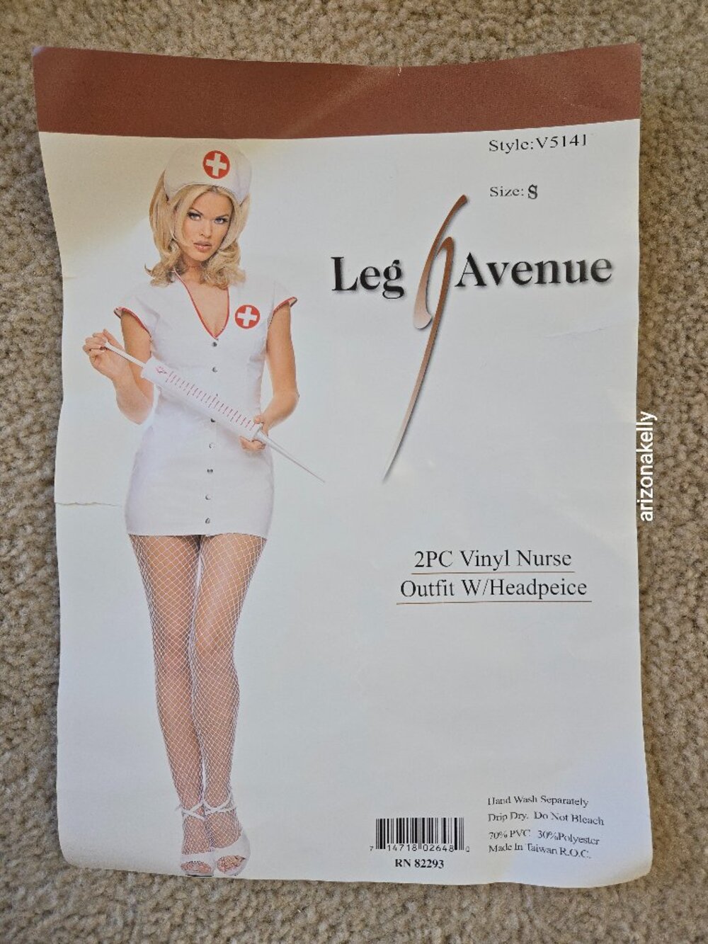 Sexy Nurse Costume Size Small